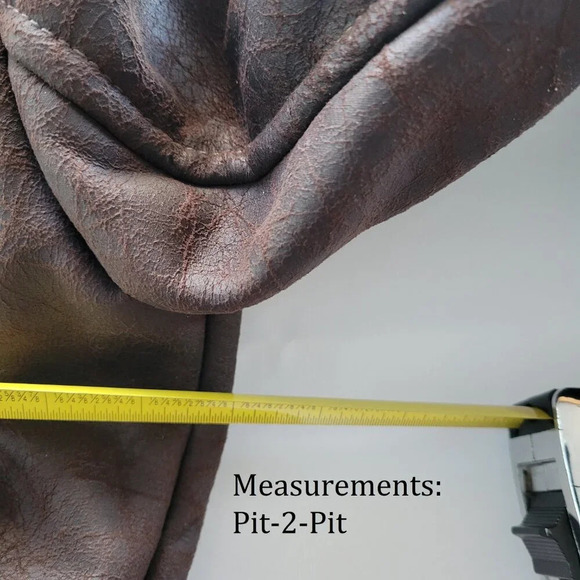 CLEARANCE - Women's Montana Co Faux Suede/Leather Fur Jacket (Size: M) - Picture 12 of 16